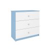 Dětská komoda Babydreams (modrá)