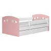 Dětská postel Julia (staře růžová)