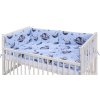 59011 1 detska postielka s kompletnou vybavou arbas modra 120 x 60 cm