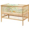 59098 drevena postielka s vybavou mracik zelena 120 x 60 cm