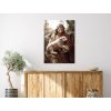 Obraz V náručí Dobrého pastiera (Velikost obrazu A1, Barva rámu Bez rámu, Povrchová úprava 3D)