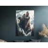 Obraz Medveď severu (Velikost obrazu A1, Barva rámu Bez rámu, Povrchová úprava 3D)