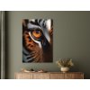 Obraz Oko tigra (Velikost obrazu A1, Barva rámu Bez rámu, Povrchová úprava 3D)