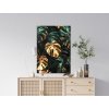 Obraz Luxusná monstera (Velikost obrazu A1, Barva rámu Bez rámu, Povrchová úprava 3D)
