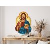 Obraz Ikonický Ježiš (Rozměr obrazu 110 x 76 cm, Povrchová úprava 3D)
