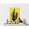 Obraz na stenu Sloní kaktus (Velikost obrazu A1, Barva rámu Bez rámu, Povrchová úprava 3D)