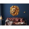 Obraz na stenu Majestátny lev (Rozměr obrazu 95 x 85 cm, Povrchová úprava 3D)