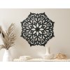 Mandala na stenu Rast (Rozměr obrazu 89 x 89 cm, Barva obrazu Antracit)