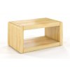 Noční stolek Boverio z masivu borovice - přírodní