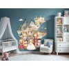 Dekorácia do detskej izby Kráľovská rodina (Rozměr obrazu 174 x 150 cm, Povrchová úprava 3D)