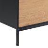 61093 4 tv stolik seaford 140 dub divoky cierna