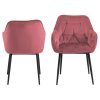 61336 1 jedalenske kreslo brooke 2 ks cervena cierna