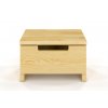 Noční stolek z masivu borovice Spectrum I - ořech