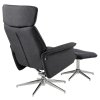61807 4 relaxacne kreslo s podnozkou alura siva chrom