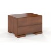 Moderní noční stolek Sandemo I buk - ořech