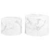 62326 1 set konferencnych stolikov dice 2 ks biely mramor
