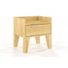 Noční stolek borovice Agava - přírodní