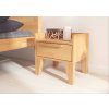 Noční stolek buk Agava - přírodní
