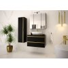 Skrinka do kúpeľne s umývadlom Vesper 01 - čierna (Koupelny - Typ sestavy bez desky)