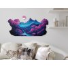 Obraz na stenu Magické hory (Rozměr obrazu 60 x 135 cm, Povrchová úprava 3D)