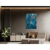 Mramorový obraz Tekuté zlato (Velikost obrazu A3, Barva rámu Bez rámu, Povrchová úprava Matná)