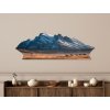 Obraz na stenu Majestátny dupot hôr (Rozměr obrazu 28 x 90 cm, Povrchová úprava Matná)