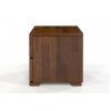 Noční stolek Hessler II z masivu borovice - palisandr