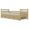 Detská posteľ Dawid - borovica (Zásuvka Ne, Rozměr postele 80 x 160 cm, Přistýlka Ne)