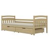 Detská posteľ Tosia - borovica EKO (Zásuvka Ne, Rozměr postele 80 x 160 cm, Přistýlka Ne)