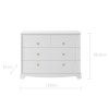 eng pm Royal timeless white 4 drawer chest 1145 4