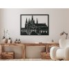 Obraz Pražský hrad (Barva obrazu Antracit, Rozměr obrazu 89 x 122 cm)