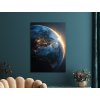 Obraz Žiara Zeme (Velikost obrazu A1, Barva rámu Bez rámu, Povrchová úprava 3D)