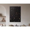 Obraz Deep Space - fotografia Hubble teleskopu (Velikost obrazu A1, Barva rámu Bez rámu, Povrchová úprava 3D)