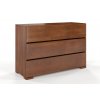 Dřevěná komoda buk Sandemo 3S - ořech