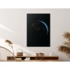 Obraz Nočná tvár zeme (Velikost obrazu A1, Barva rámu Bez rámu, Povrchová úprava 3D)