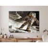 Obraz Kozmická jazda astronauta (Velikost obrazu A1, Barva rámu Bez rámu, Povrchová úprava 3D)