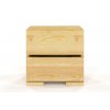 Noční stolek borovice Sandemo II - přírodní