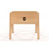 Noční stolek z masivu buku Radom - přírodní