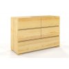 Dřevěná komoda Vestre 5 borovice - přírodní