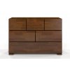 Komoda z masivu borovice Hessler 6 - ořech
