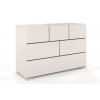 Komoda z masivu buk Hessler 6 - bílá
