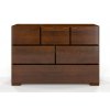 Komoda z masivu Sandemo 6 borovice - palisandr