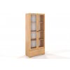 Vitrína z masivu Sandemo 1S80 buk - přírodní