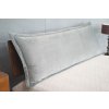 Dekorační polštář na postel Mjuka - šedý