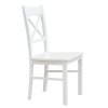 Jídelní židle z masivu Bellu 22 - bílá