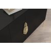 Černá komoda Merlin