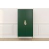 Vysoká komoda Merlin - zelená