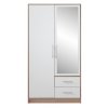 Šatní skříň Smart SRL3 - se zrcadlem