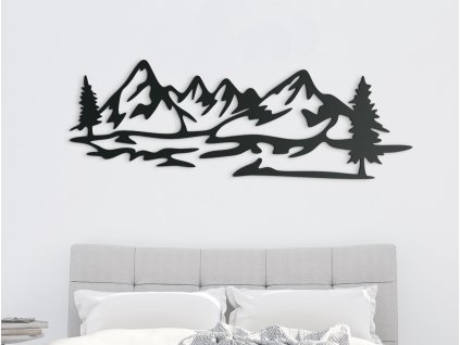 52539 elegantes holzbild berge