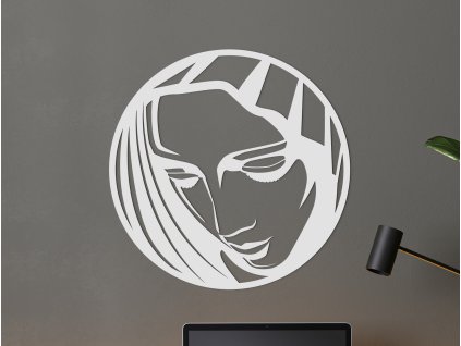 53067 holzsticker jungfrau maria